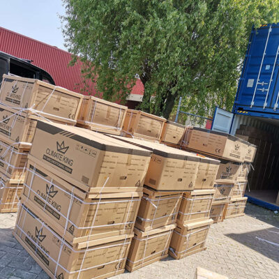 Container Flachdach Klimaanlagen - Climate King