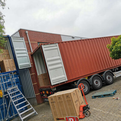 Container mit mobilen Klimaanlagen - Climate King