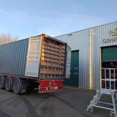 Contenedor de aires acondicionados split - Climate King