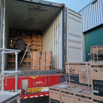 Contenedor de aires acondicionados split - Climate King