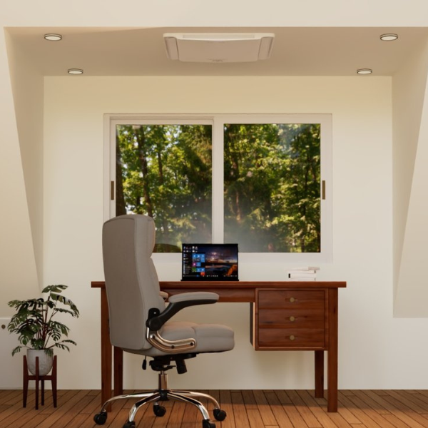 Climate King Plat Dak Airco View