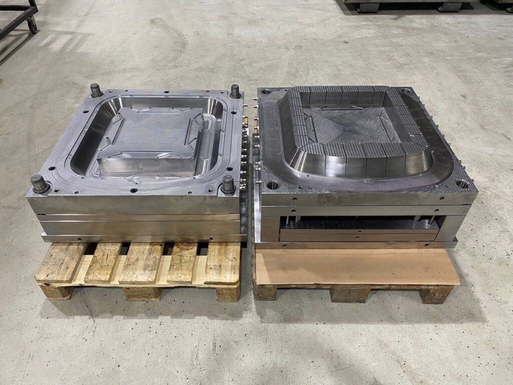 Nuevo molde de inyección de ABS casi listo